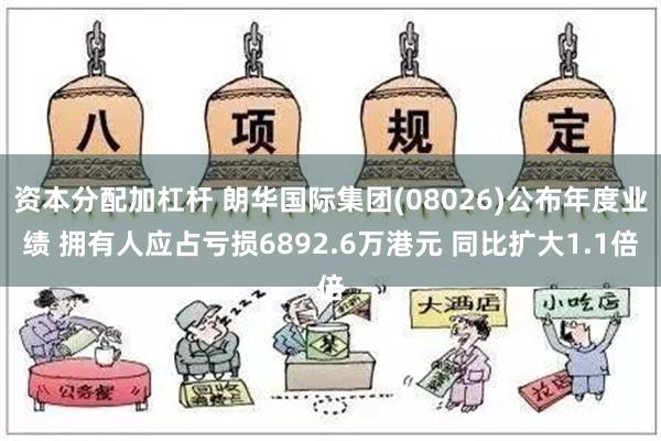 资本分配加杠杆 朗华国际集团(08026)公布年度业绩 拥有人应占亏损6892.6万港元 同比扩大1.1倍