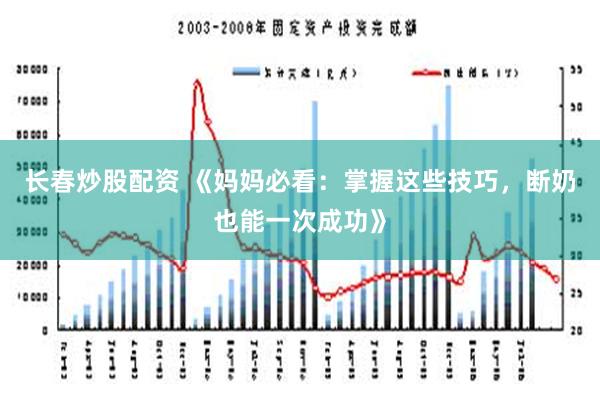 长春炒股配资 《妈妈必看：掌握这些技巧，断奶也能一次成功》